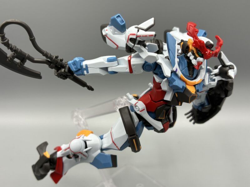 HG ジークアクス ヒート・ホークアクションポーズ