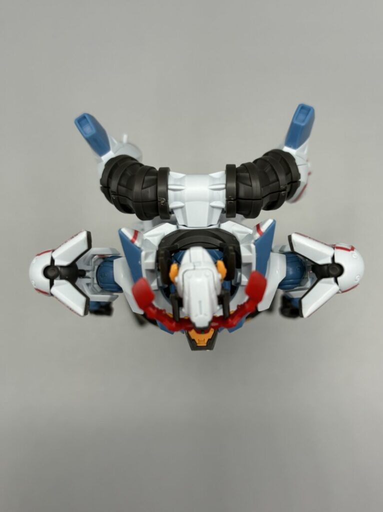 ジークアクス ガンプラ 俯瞰構図プロポーション