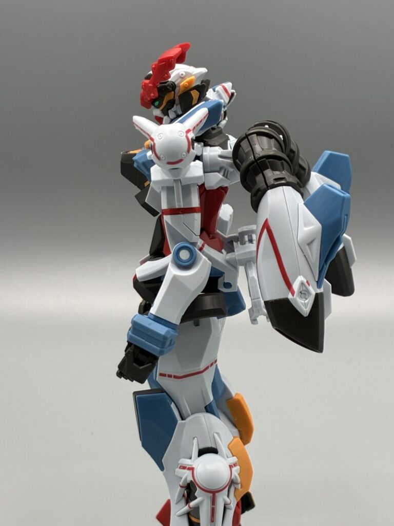 HGGQ ジークアクス 左側面 外装重なり