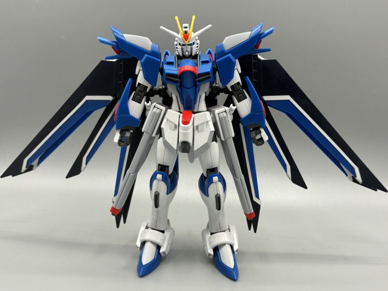 HG ライジングフリーダムガンダム 素組み フロントビュー 正面