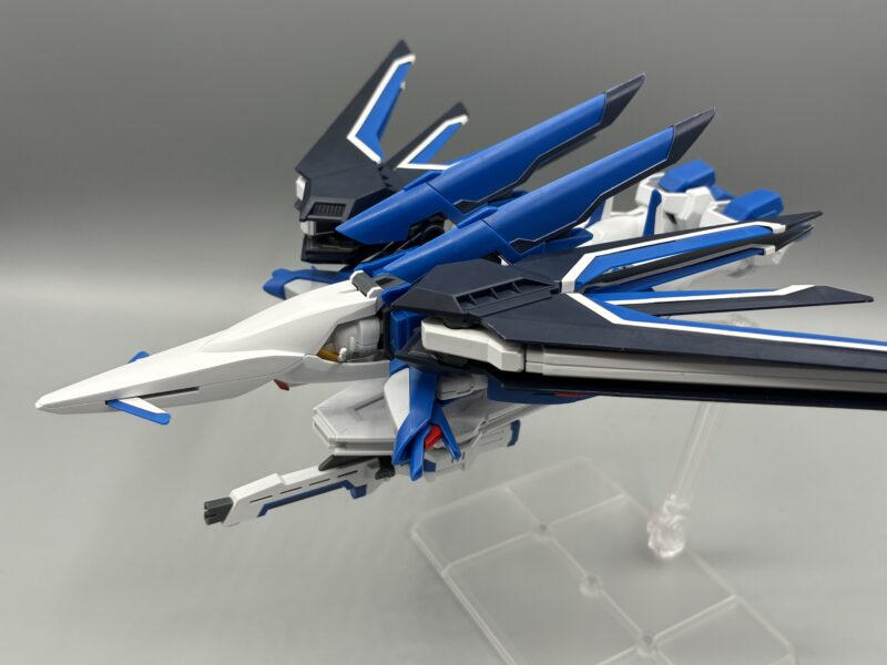 HG ライジングフリーダムガンダム MA形態 変形ギミック